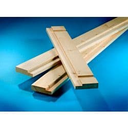 Cheshire Mouldings Redwood Interior Door Casing Set - 6'6 x 26 x 5.5