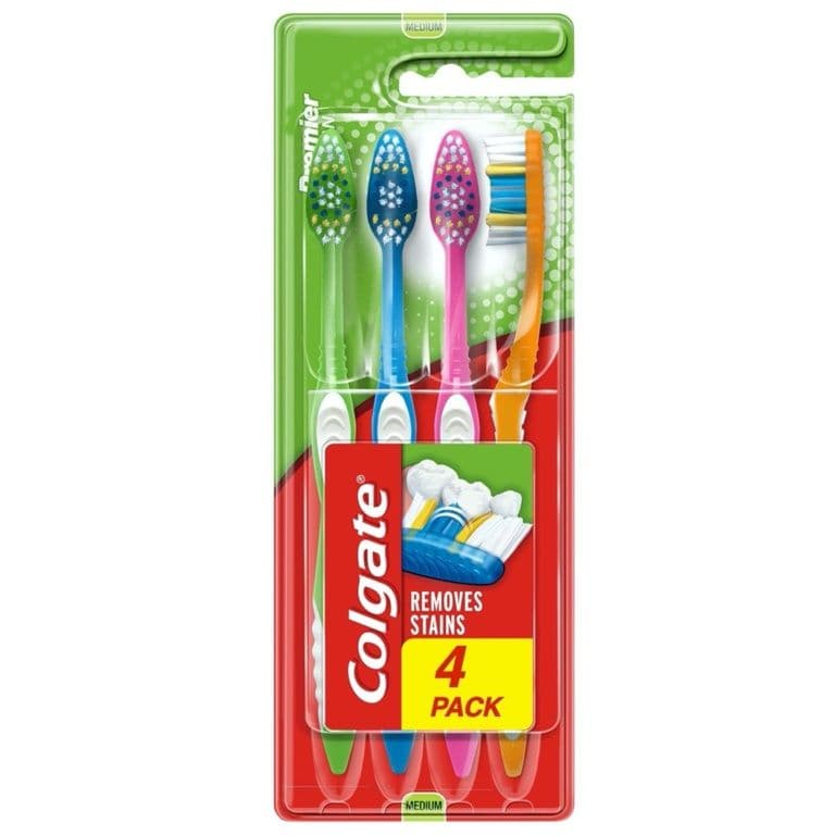 Colgate Toothbrush - Premier Clean  (4 pack)