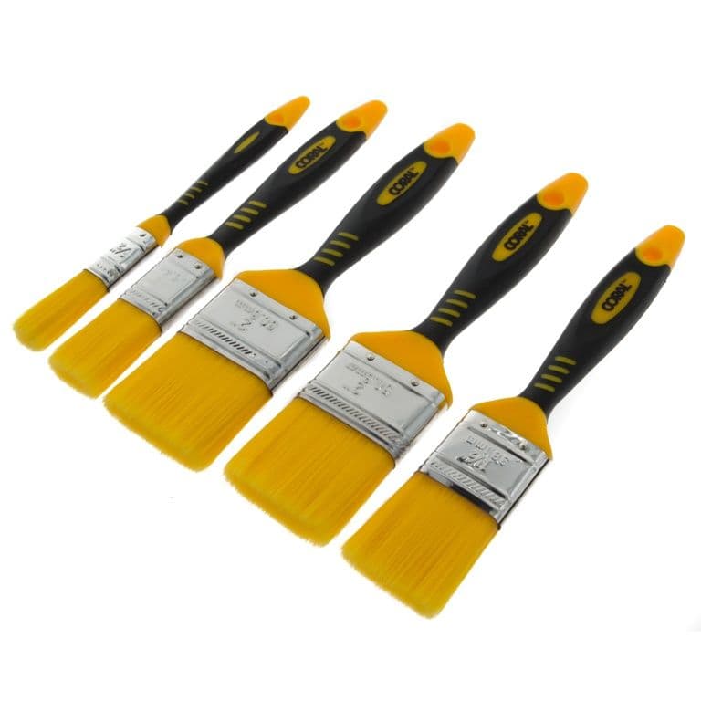 Coral Zero-Loss Paint Brush Set - 5 Piece