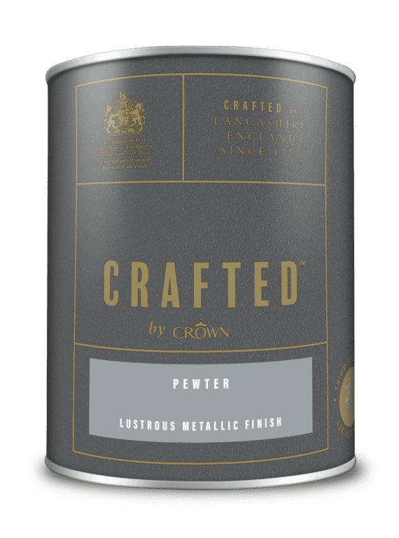 Crown Crafted Lustrous Metallic 1.25L - Pewter