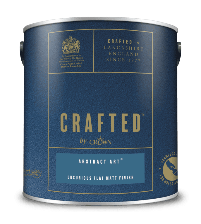 Crown Crafted Luxurious Flat Matt 2.5L - Abstract Art