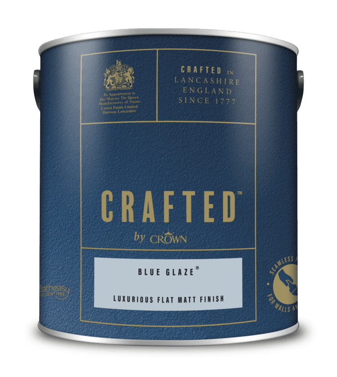 Crown Crafted Luxurious Flat Matt 2.5L - Blue Glaze