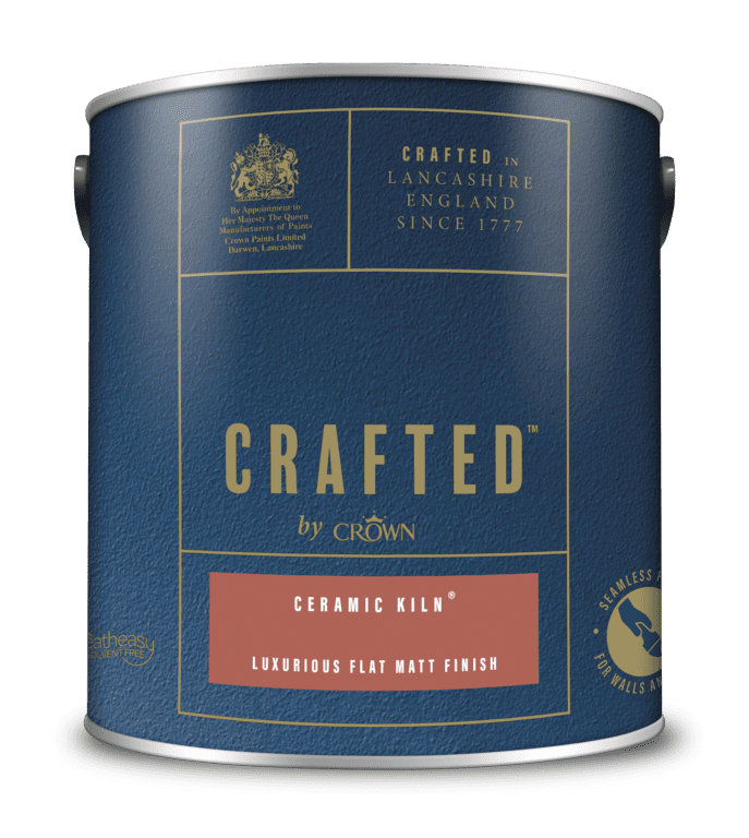 Crown Crafted Luxurious Flat Matt 2.5L - Ceramic Kiln