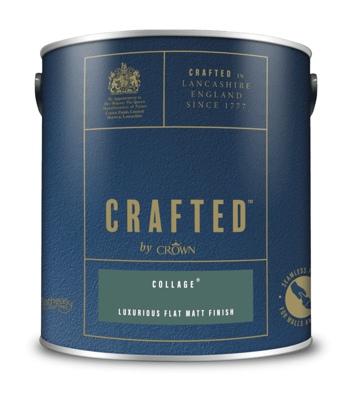 Crown Crafted Luxurious Flat Matt 2.5L - Collage