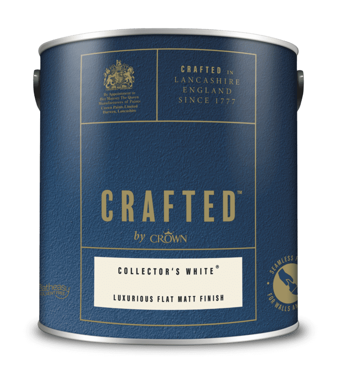 Crown Crafted Luxurious Flat Matt 2.5L - Collectors White
