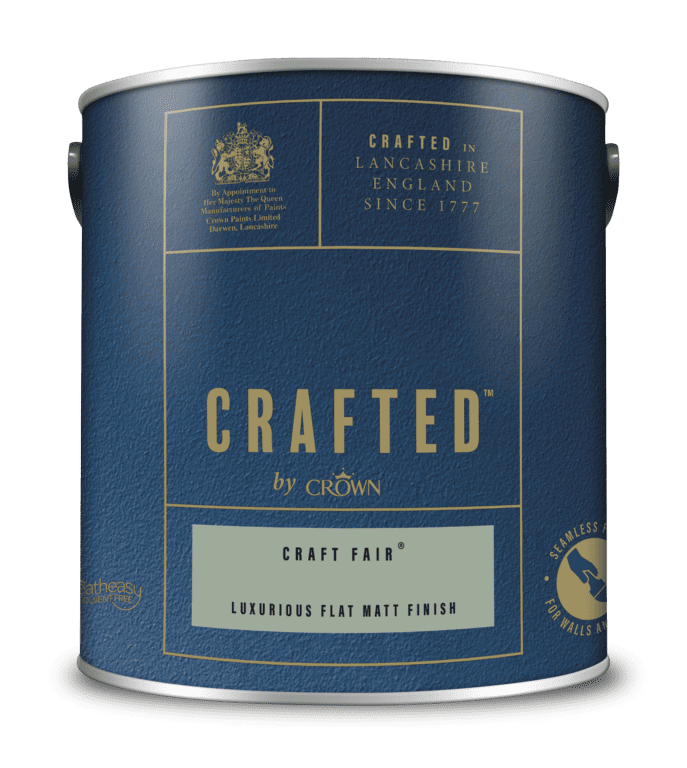 Crown Crafted Luxurious Flat Matt 2.5L - Craft Fair
