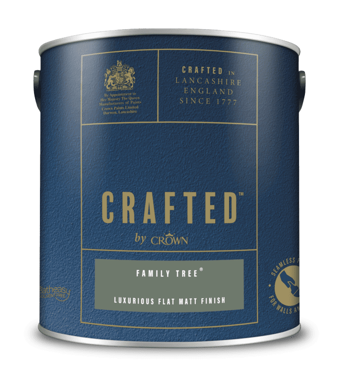 Crown Crafted Luxurious Flat Matt 2.5L - Family Tree