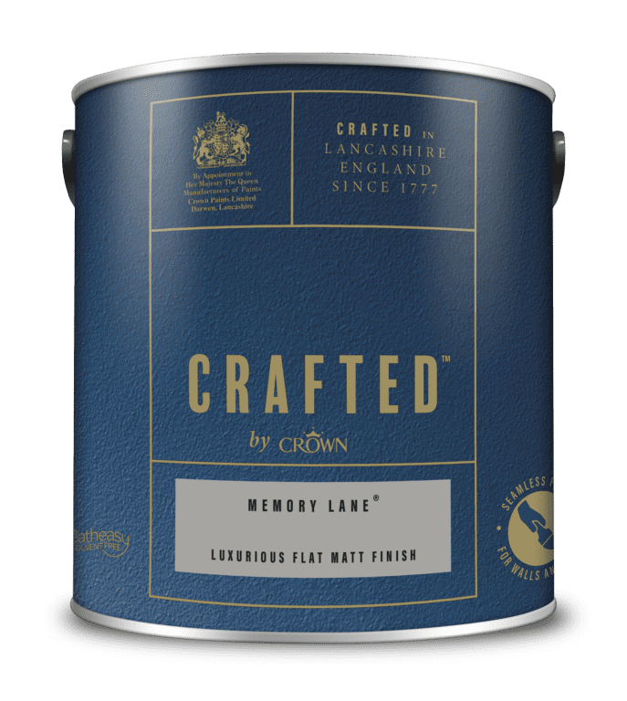 Crown Crafted Luxurious Flat Matt 2.5L - Memory Lane