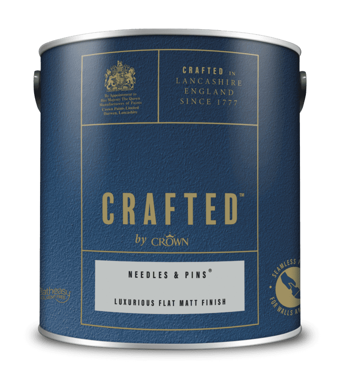 Crown Crafted Luxurious Flat Matt 2.5L - Needles & Pins