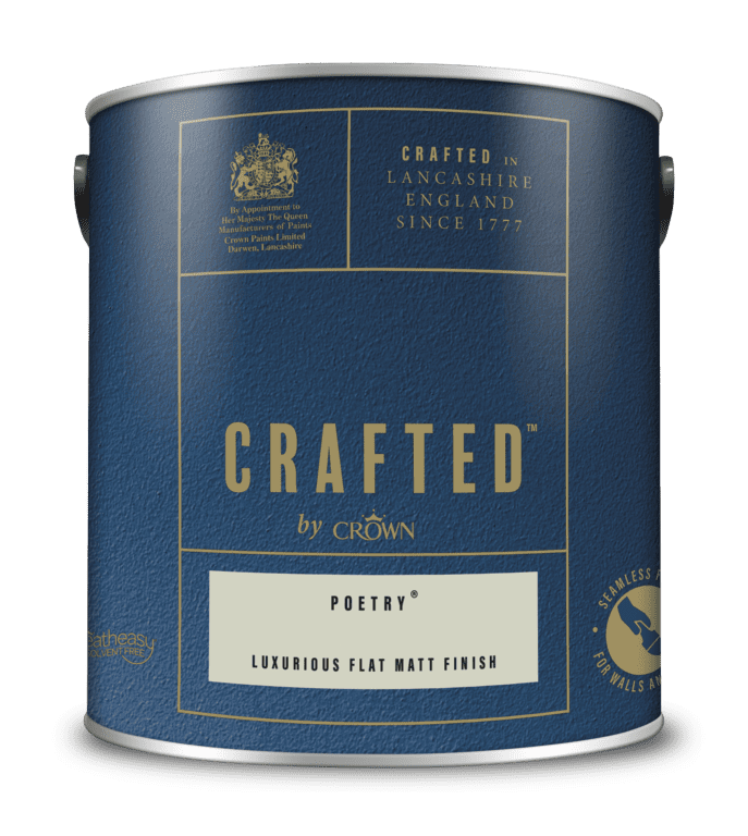 Crown Crafted Luxurious Flat Matt 2.5L - Poetry