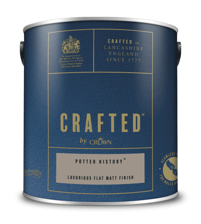 Crown Crafted Luxurious Flat Matt 2.5L - Potted History