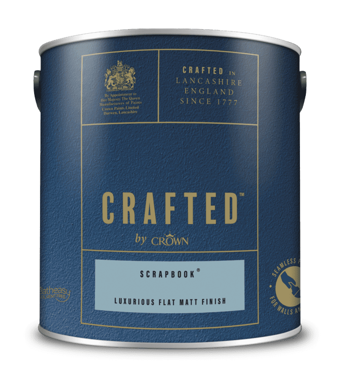 Crown Crafted Luxurious Flat Matt 2.5L - Scrapbook