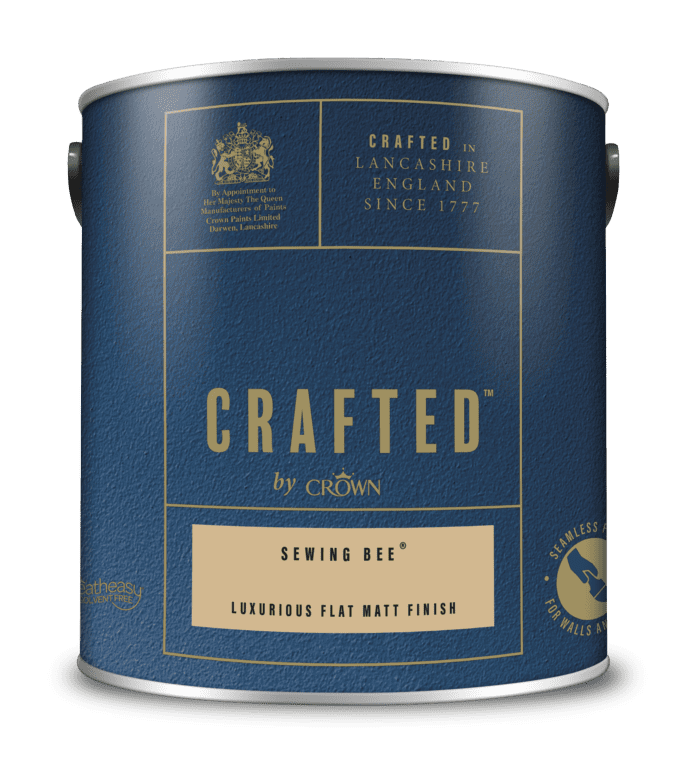 Crown Crafted Luxurious Flat Matt 2.5L - Sewing Bee