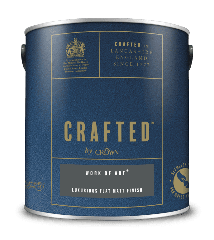 Crown Crafted Luxurious Flat Matt 2.5L - Work Of Art