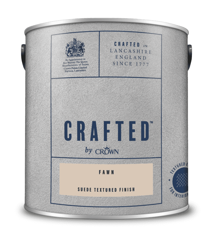 Crown Crafted Suede Textured 2.5L - Fawn