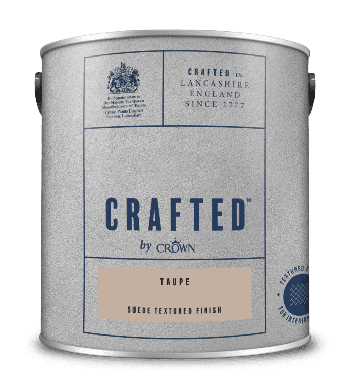 Crown Crafted Suede Textured 2.5L - Taupe