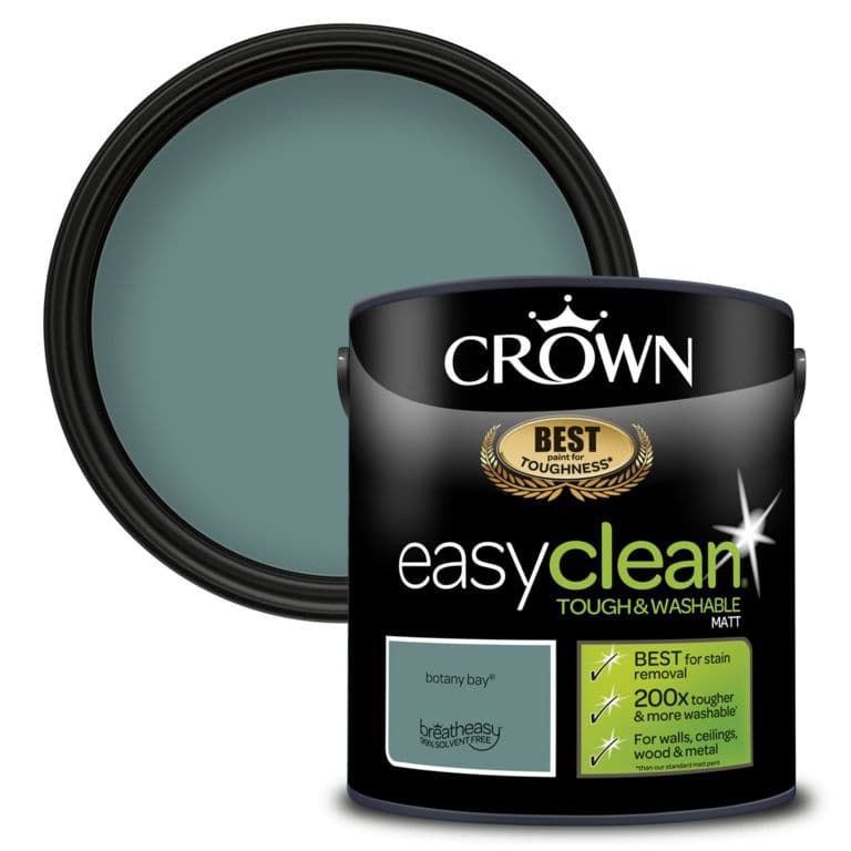 Crown Easyclean Matt Emulsion 2.5L - Botany Bay