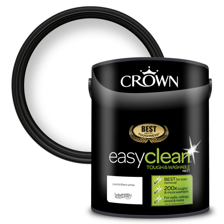 Crown Easyclean Matt Emulsion 5L - PBW
