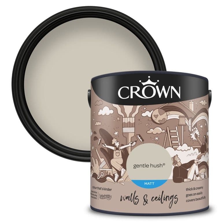 Crown Matt Emulsion Gentle Hush - 2.5L