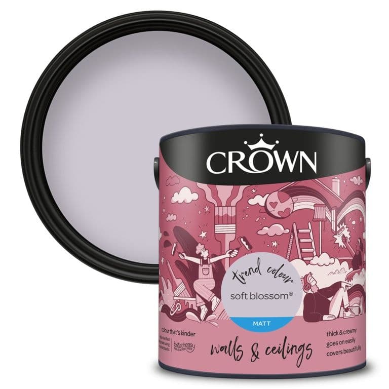 Crown Matt Emulsion Soft Blossom - 2.5L