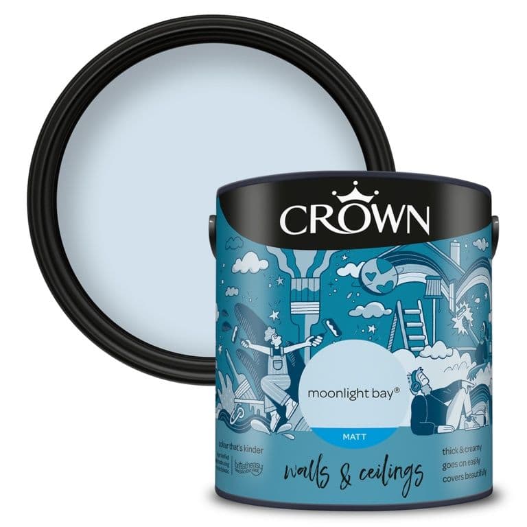Crown Walls & Ceilings Matt  2.5L - Moonlight Bay