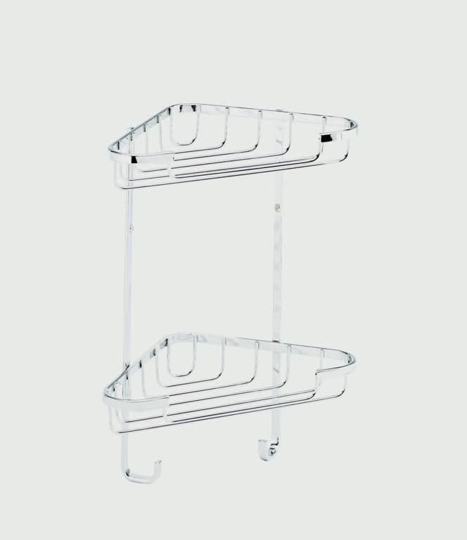 Croydex 2 Tier Corner Basket - Small