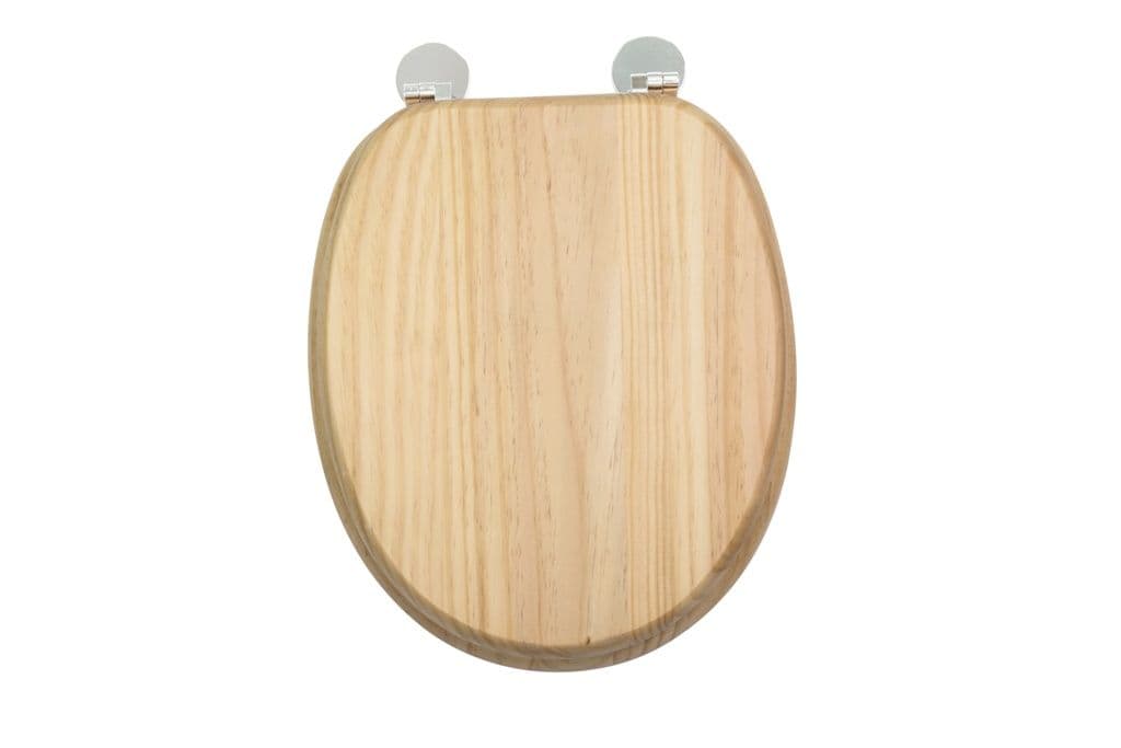 Croydex Flexi-Fix Toilet Seat - Davos Blonded Pine