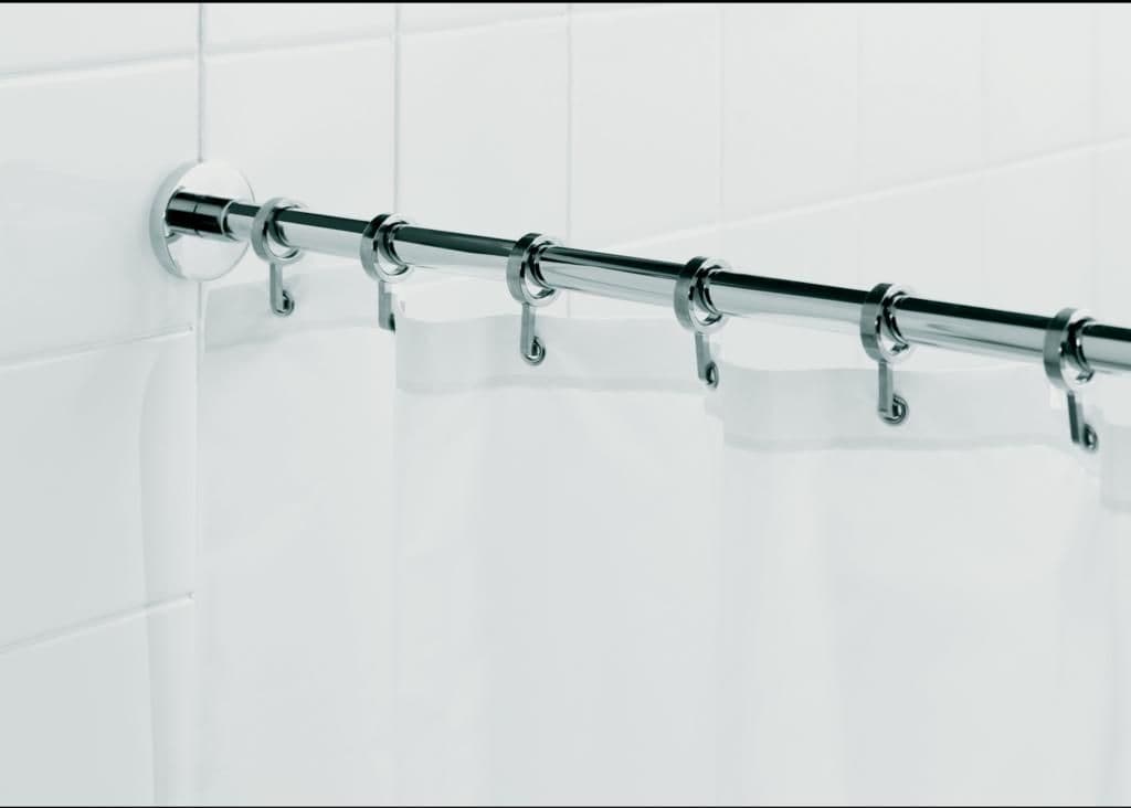 Croydex Luxury Round Rod - Chrome