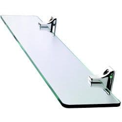 Croydex Sutton Glass Shelf - 50 x 500 x 115mm