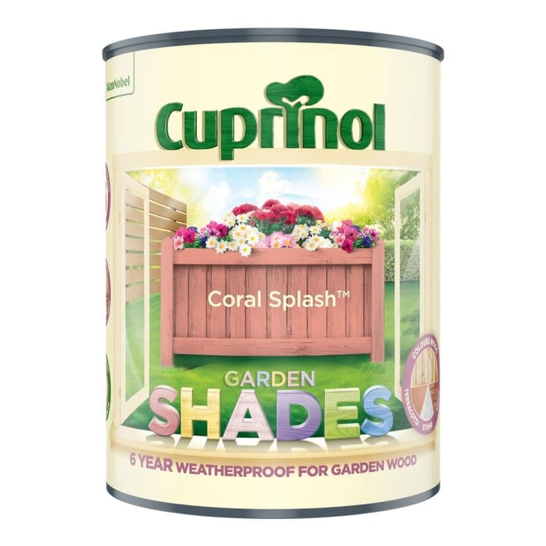 Cuprinol Garden Shades 1L - Coral Splash