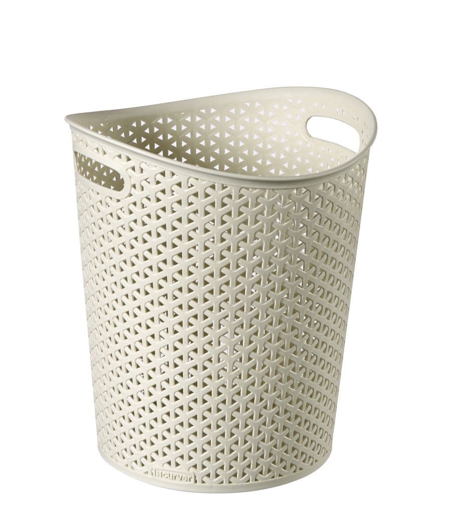 Curver My Style Paper Bin Vintage White - 13L