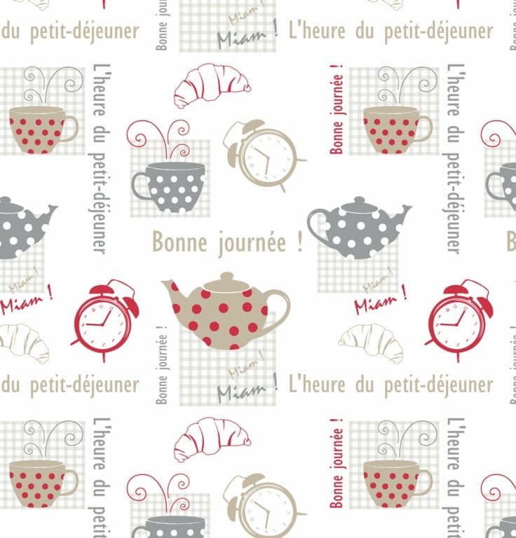 d-c-fix® Food Safe Tablecloth - Tea - 20m Roll x 140cm