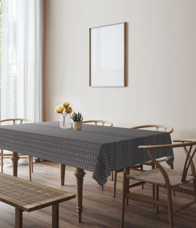 d-c-fix® Manhattan Tablecloth - Berberia Grey - 20m Roll x 140cm