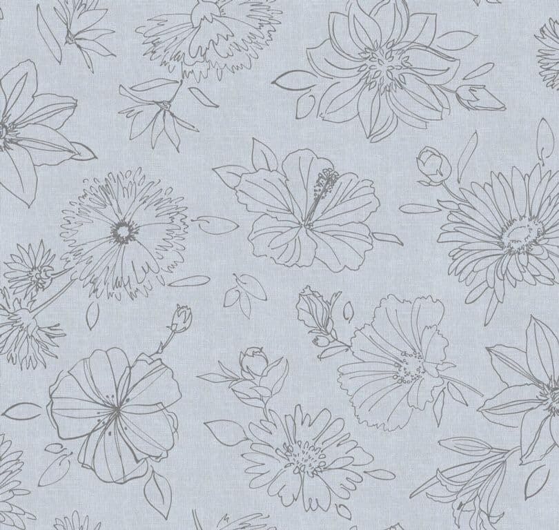 d-c-fix® Manhattan Tablecloth - Palmas Grey - 20m Roll x 140cm