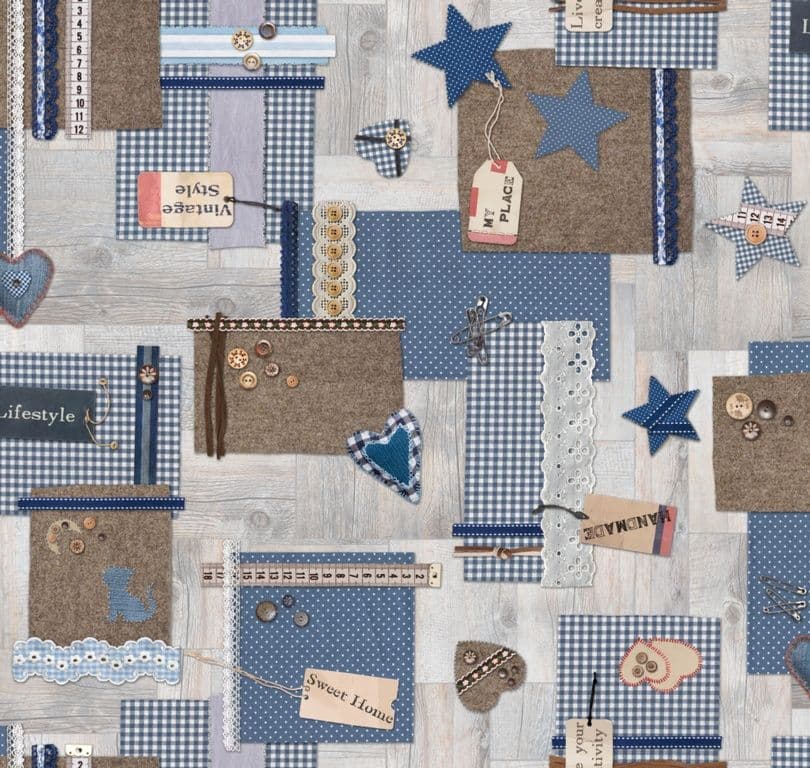 d-c-fix® Manhattan Tablecloth - Pippa - 20m Roll x 140cm