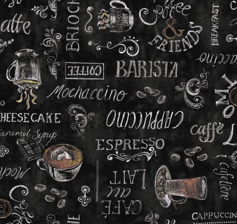 d-c-fix® Manhattan Tablecloth - Ristretto Noir - 20m Roll x 140cm