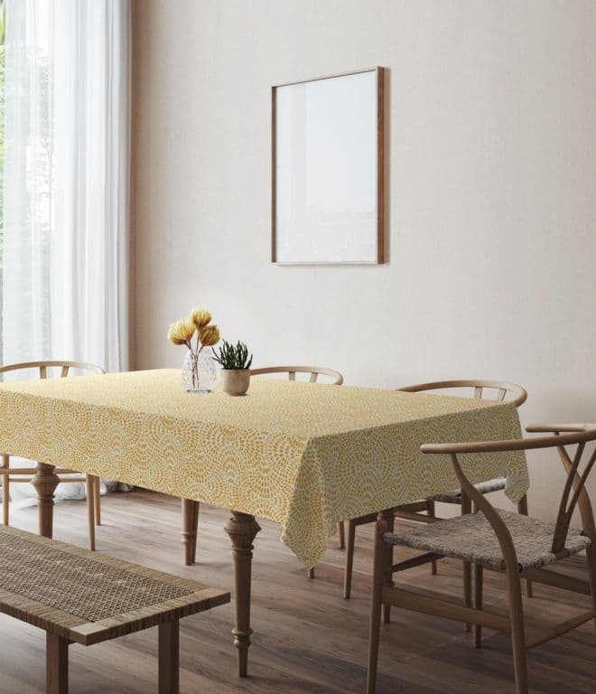 d-c-fix® Monte Carlo Tablecloth - Splash Citron - 20m Roll x 140cm