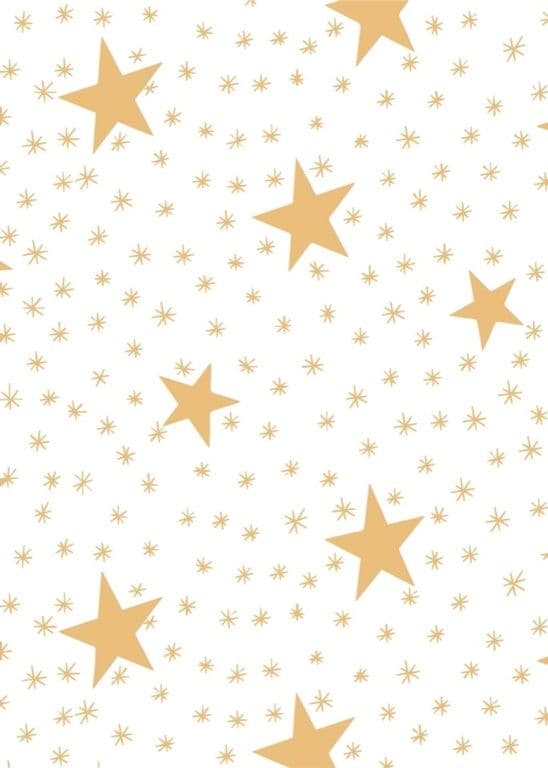 d-c-fix® Paradiso Gold Stars Christmas Tablecloth - 140cm x 30m