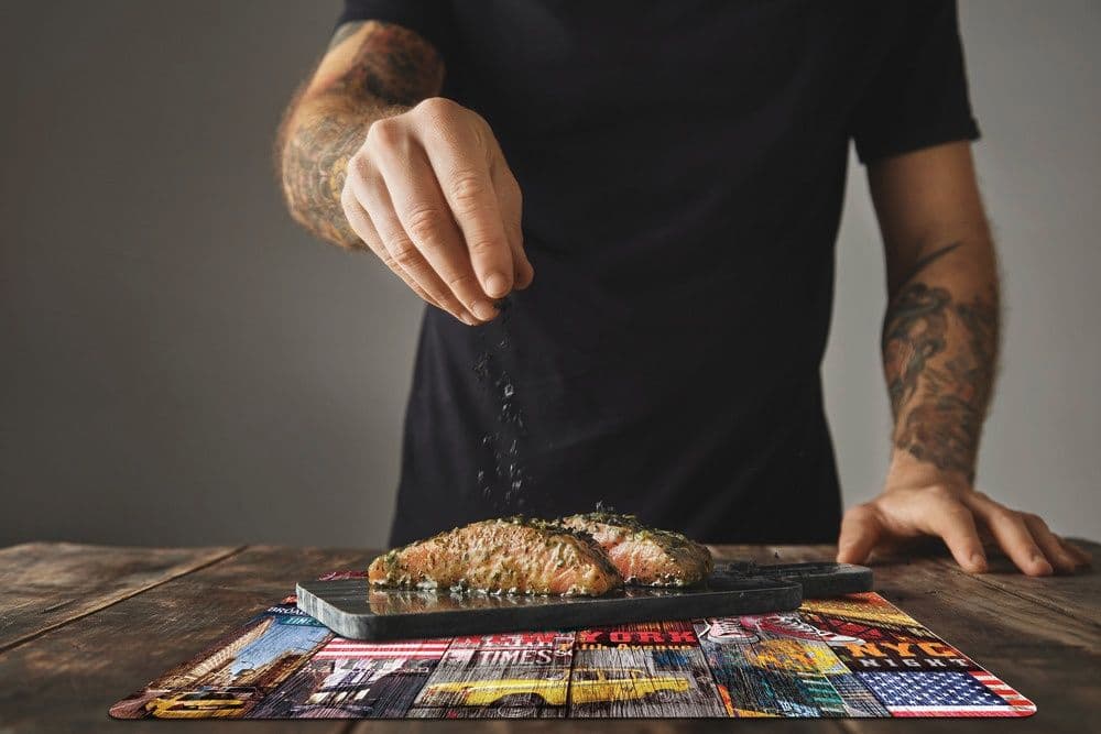 d-c-fix® Rio Times Square Wipe Clean Placemat - Pack 30