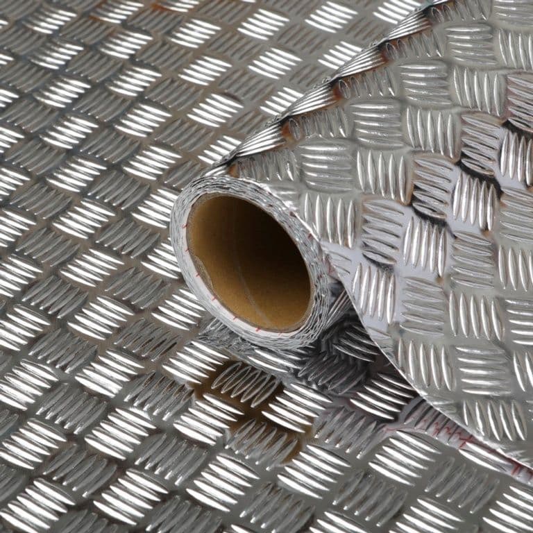 d-c-fix® Self Adhesive Film - Chequer Plate - 45cm x 10m