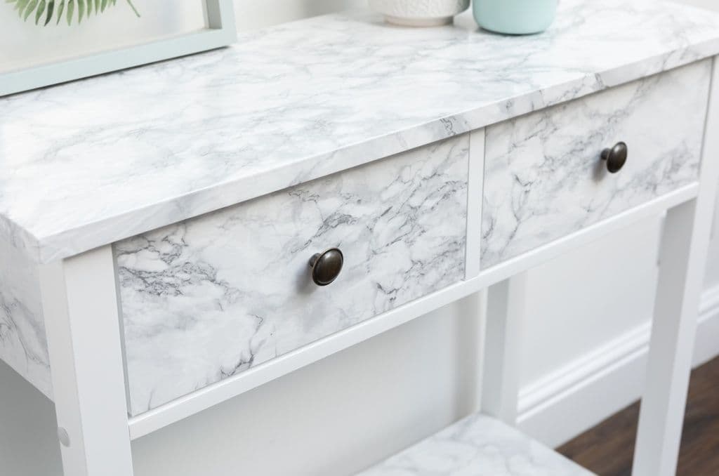 d-c-fix® Self Adhesive Film - Marble Cortes Silver - 67.5cm x 2m