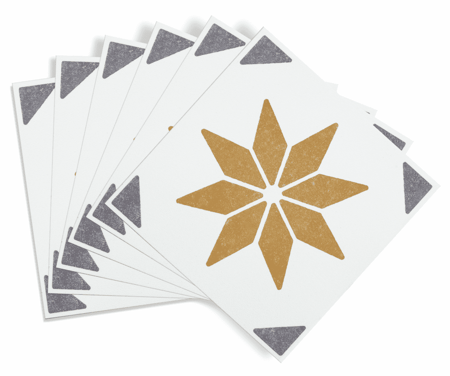 d-c-fix® Self Adhesive Wall Tile Alia Gold - 15cm x 15cm / Pack Of 6