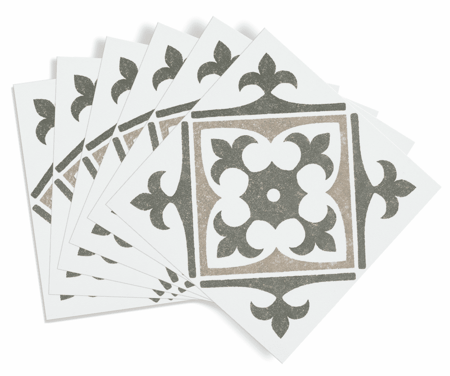 d-c-fix® Self Adhesive Wall Tile Nadia Olive - 15cm x 15cm / Pack Of 6