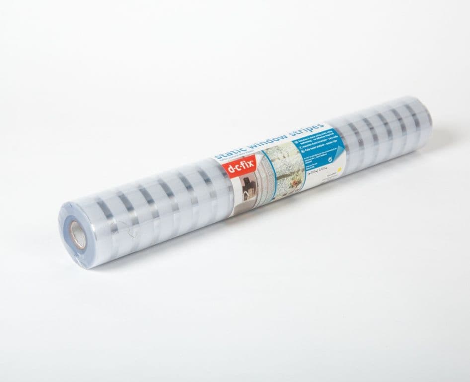 d-c-fix® Static Cling Window Film Stripe Clarity - 7.5cm x 2m