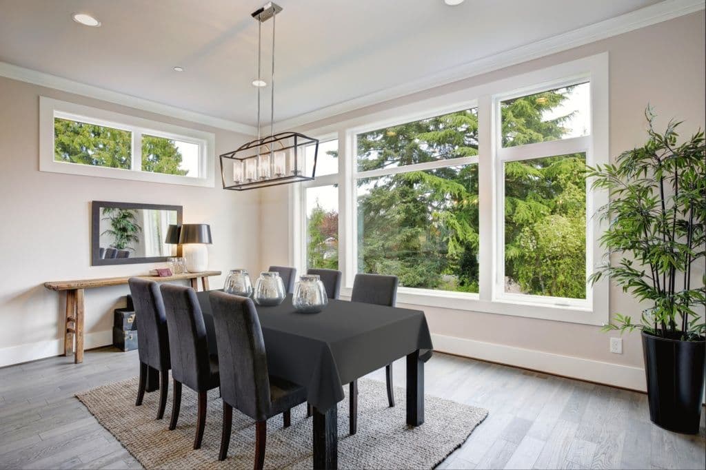 d-c-fix® Steel Grey Tablecloth - 140cm Round