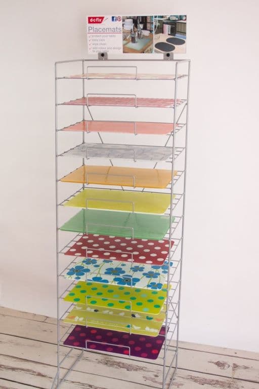 d-c-fix® Wipe Clean Placemats - 24 Design Stand