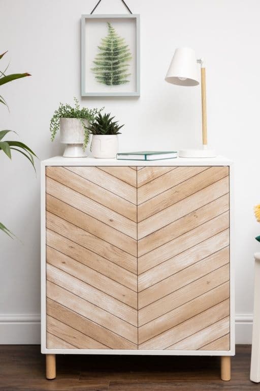 d-c-fix® Wood Chevron Self Adhesive Film - 67.5cm x 15m