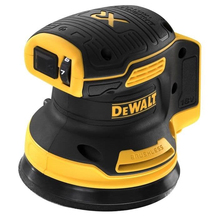 DeWalt XR Random Orbital Sander 18v Bare Unit - 125mm