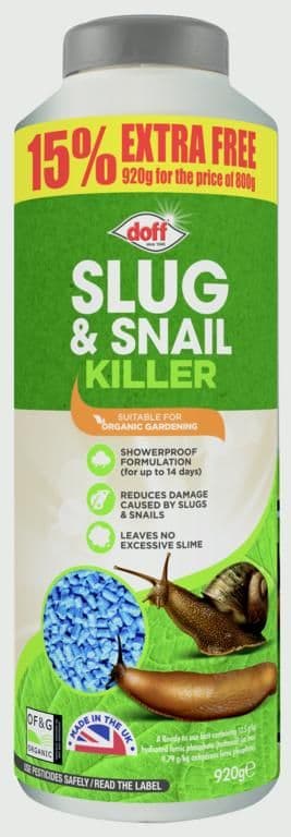 Doff Slug & Snail Killer - 800g PLUS 15% Free