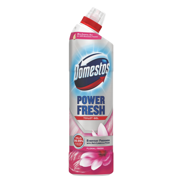 Domestos Power Fresh Toilet Gel 750ml - Floral